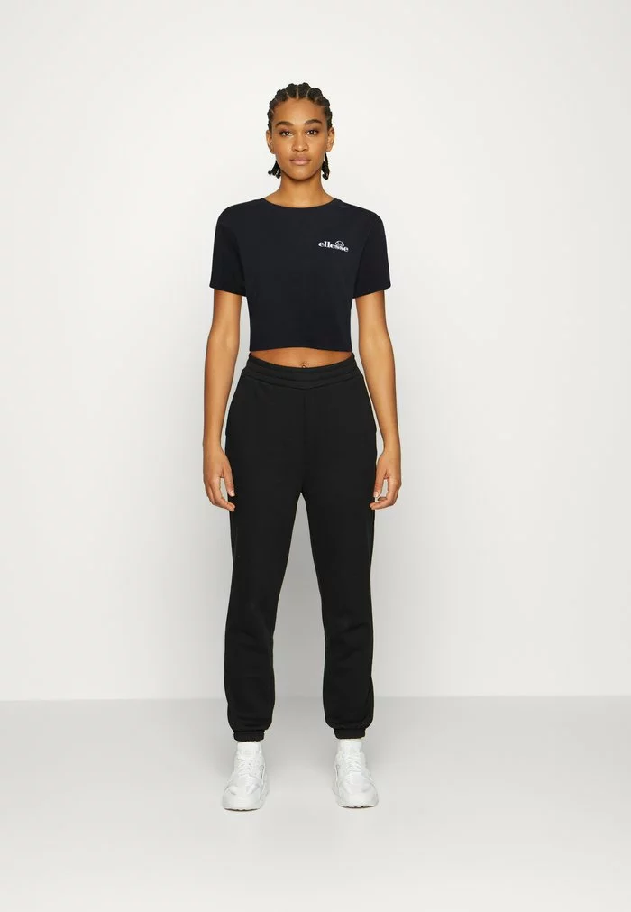 Ellesse CLAUDINE CROP - T-shirt Imprimé - Black 2 Ellesse CLAUDINE CROP - T-shirt Imprimé - Black – Image 2