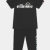 Ellesse DELILA TEE SET UNISEX - Legging - Black