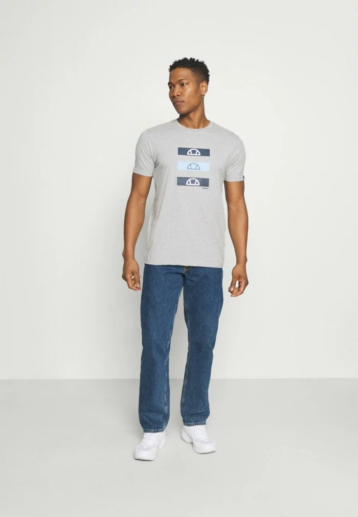 Ellesse JACE - T-shirt Imprimé - Grey 2 Ellesse JACE - T-shirt Imprimé - Grey â Image 2