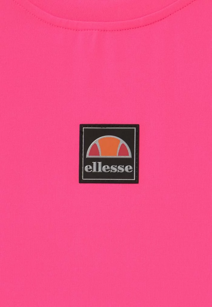 Ellesse ASALI CROPPED UNISEX - T-shirt Imprimé - Neon Pink 3 Ellesse ASALI CROPPED UNISEX - T-shirt Imprimé - Neon Pink – Image 3