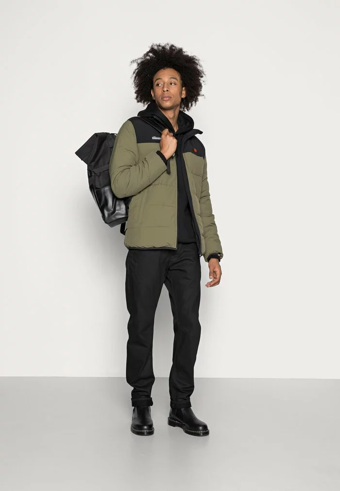 Ellesse PADDED JACKET - Veste D'hiver - Khaki 2 Ellesse PADDED JACKET - Veste D'hiver - Khaki – Image 2