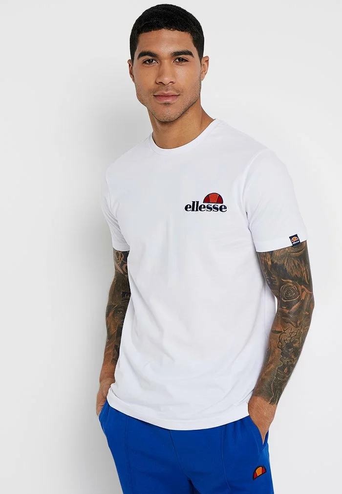 Ellesse VOODOO - T-shirt Imprimé - White 1 Ellesse VOODOO - T-shirt Imprimé - White