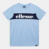 Ellesse STRALIOS T-SHIRT - T-shirt Imprimé - Light Blue