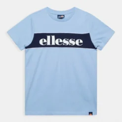 Ellesse STRALIOS T-SHIRT - T-shirt Imprimé - Light Blue