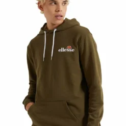 Ellesse PRIMERO - Sweat à Capuche - Khaki