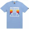 Ellesse PIROZZI - T-shirt Imprimé - Blue