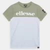 Ellesse MITICO - T-shirt Imprimé - Green/white