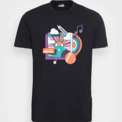 Ellesse MATTEI - T-shirt Imprimé - Black 8 Ellesse MATTEI - T-shirt Imprimé - Black -Ellesse Elegant Boutique 3df80052854d40aeb288bfc6649e00e1