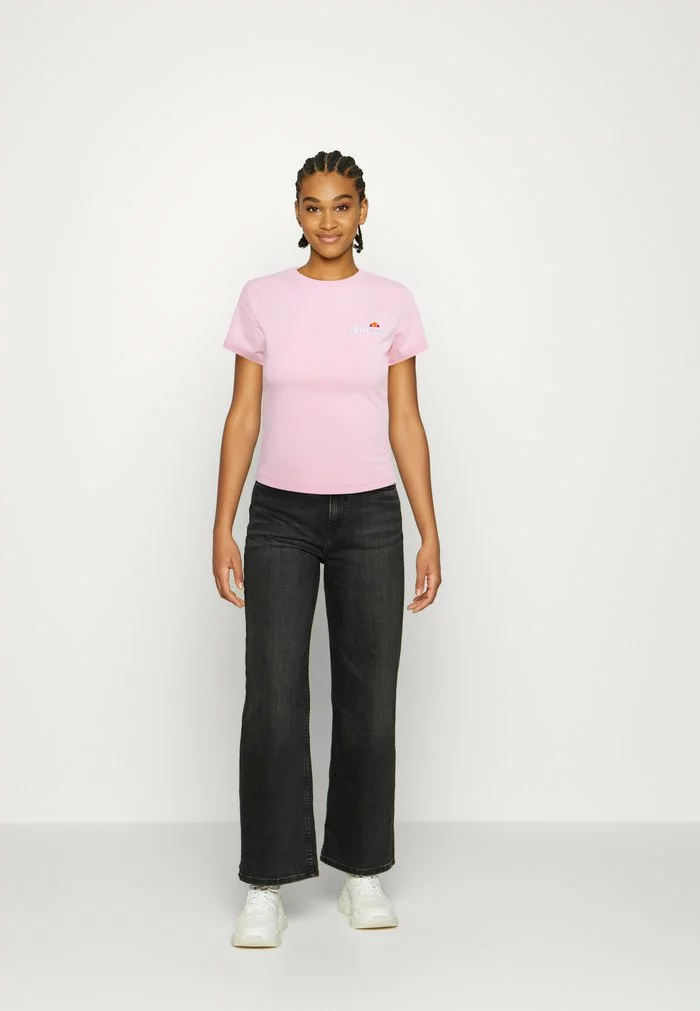 Ellesse VIKINS CROP - T-shirt Basique - Light Pink 2 Ellesse VIKINS CROP - T-shirt Basique - Light Pink – Image 2