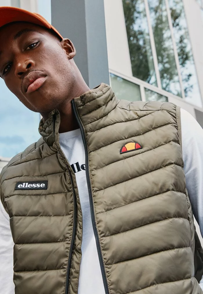 Ellesse BARDY - Veste Sans Manches - Khaki 3 Ellesse BARDY - Veste Sans Manches - Khaki – Image 3