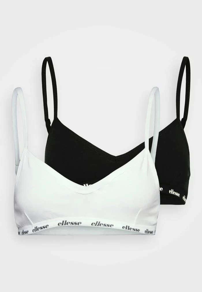 Ellesse AYLI BRA TOP 2 PACK - Soutien-gorge Triangle - Black 1 Ellesse AYLI BRA TOP 2 PACK - Soutien-gorge Triangle - Black