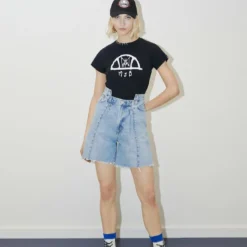 Ellesse MABARE - T-shirt Imprimé - Black/anthracite