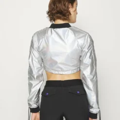 Ellesse HOUGHTON CROP TRACK - Veste De Survêtement - Silver 7 Ellesse HOUGHTON CROP TRACK - Veste De Survêtement - Silver -Ellesse Elegant Boutique 4083850b18db40f4b06edd459acd2f27