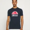Ellesse ALTERZI - T-shirt Imprimé - Navy
