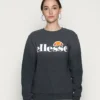 Ellesse AGATA - Sweatshirt - Dark Grey Marl