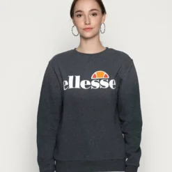Ellesse AGATA - Sweatshirt - Dark Grey Marl