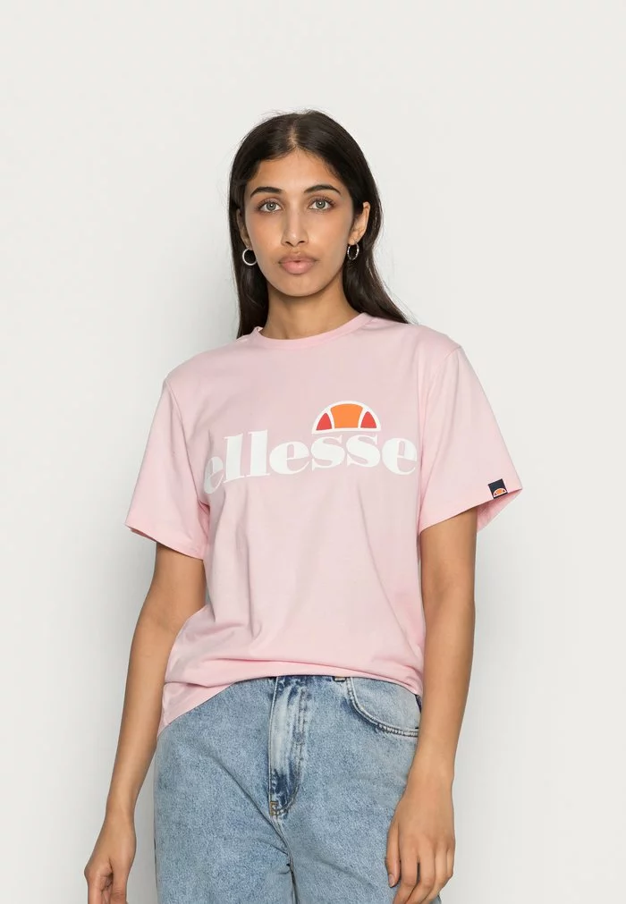 Ellesse ALBANY - T-shirt Imprimé - Light Pink 1 Ellesse ALBANY - T-shirt Imprimé - Light Pink