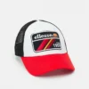 Ellesse BARELI UNISEX - Casquette - White/red