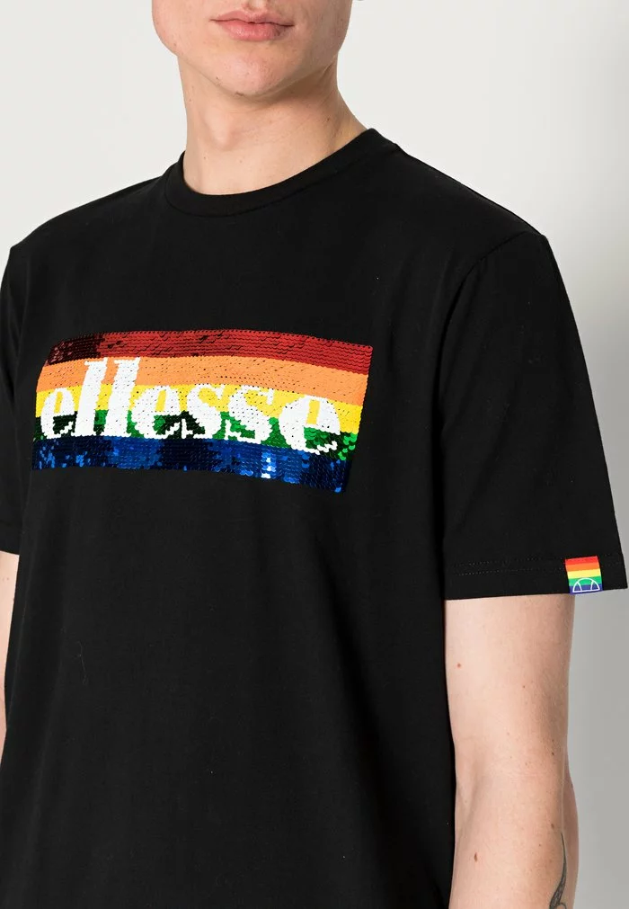 Ellesse UNITY UNISEX - T-shirt Imprimé - Black 5 Ellesse UNITY UNISEX - T-shirt Imprimé - Black â Image 5