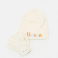 Ellesse HALINA AND HABBA BEANIE AND GLOVE SET UNISEX - Gants - Off White
