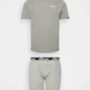 Ellesse ETHAN LOUNGEWEAR SETS - Pyjama - Grey Marl