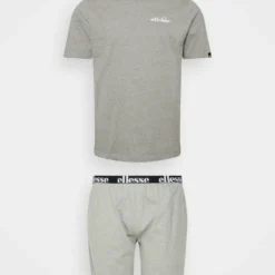 Ellesse ETHAN LOUNGEWEAR SETS - Pyjama - Grey Marl