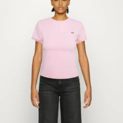 Ellesse VIKINS CROP - T-shirt Basique - Light Pink