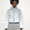 Ellesse CROPPED PUFFER JACKET - Veste D'hiver - Silver