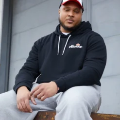 Ellesse PRIMERO OH HOODY - Sweat à Capuche - Black