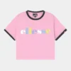 Ellesse MAGNI CROP - T-shirt Imprimé - Light Pink