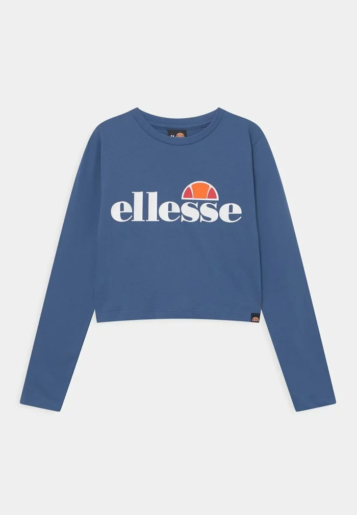 Ellesse ARENO CROP - T-shirt à Manches Longues - Blue 1 Ellesse ARENO CROP - T-shirt à Manches Longues - Blue