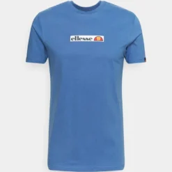 Ellesse MALELI TEE - T-shirt Imprimé - Blue