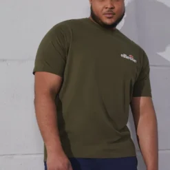 Ellesse VOODOO TEE - T-shirt Basique - Khaki
