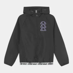 Ellesse MONTOYA JNR WINDRUNNER UNISEX - Veste De Survêtement - Black