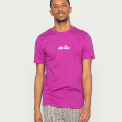 Ellesse MAVOZ UNISEX - T-shirt Imprimé - Purple