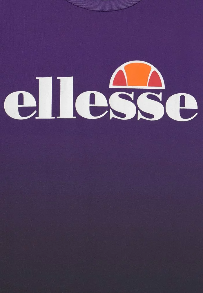Ellesse JENA TEE - T-shirt Imprimé - Purple/black Fade 3 Ellesse JENA TEE - T-shirt Imprimé - Purple/black Fade â Image 3
