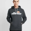 Ellesse GOTTERO - Sweat à Capuche - Dark Grey Marl