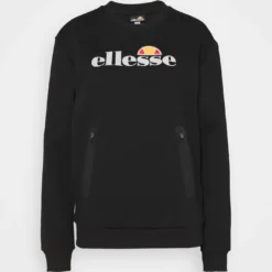 Ellesse ORCIA - Sweatshirt - Black -Ellesse Elegant Boutique 4ea8cb9e386e41638636245904109f33