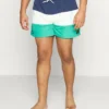 Ellesse CIELO - Short De Bain - Navy/white/green