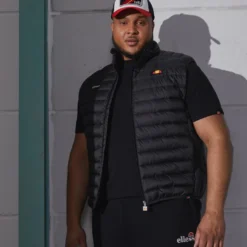Ellesse BARDY GILET - Veste Sans Manches - Black