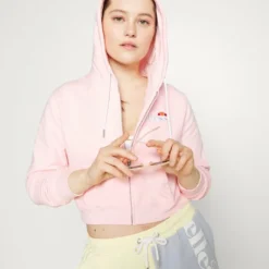 Ellesse PIOLLI - Sweat à Capuche Zippé - Light Pink -Ellesse Elegant Boutique 53098b24d89344e7a89b7507f4b3bff3