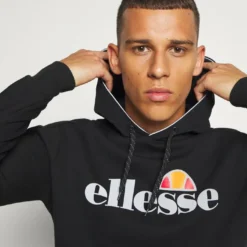 Ellesse DUCENTA HOODY - Sweat à Capuche - Black -Ellesse Elegant Boutique 53444097ba88483793d6ef222829ac92