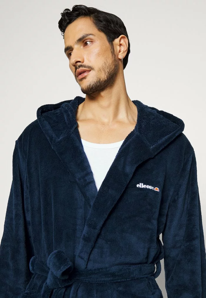 Ellesse SIMONI ROBE - Peignoir - Navy 4 Ellesse SIMONI ROBE - Peignoir - Navy – Image 4