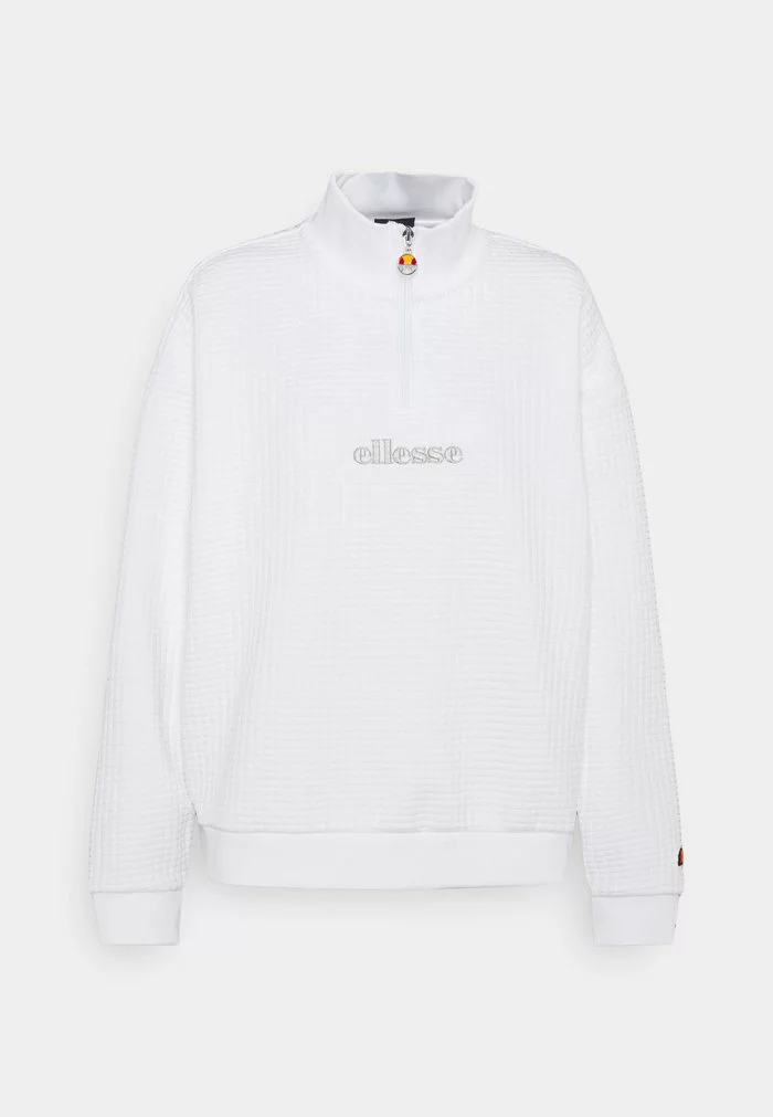 Ellesse CRATIC ZIP TRACK TOP - Sweatshirt - White 2 Ellesse CRATIC ZIP TRACK TOP - Sweatshirt - White – Image 2