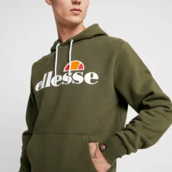 Ellesse GOTTERO - Sweat à Capuche - Khaki -Ellesse Elegant Boutique 56f57b453fba48288e939ac018025c92