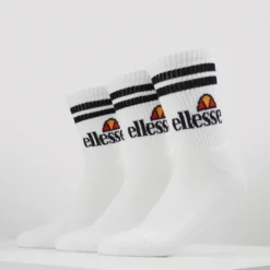 Ellesse 3 PACK - Chaussettes - White