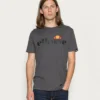 Ellesse PRADO - T-shirt Imprimé - Dark Grey