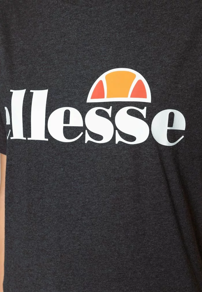 Ellesse ALBANY - T-shirt Imprimé - Dark Grey Marl 5 Ellesse ALBANY - T-shirt Imprimé - Dark Grey Marl – Image 5
