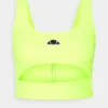 Ellesse VENTA BRA TOP - Brassières De Sport à Maintien Normal - Neon Yellow