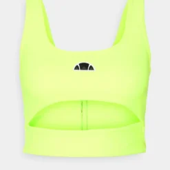 Ellesse VENTA BRA TOP - Brassières De Sport à Maintien Normal - Neon Yellow